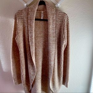 Heather cream cardigan.